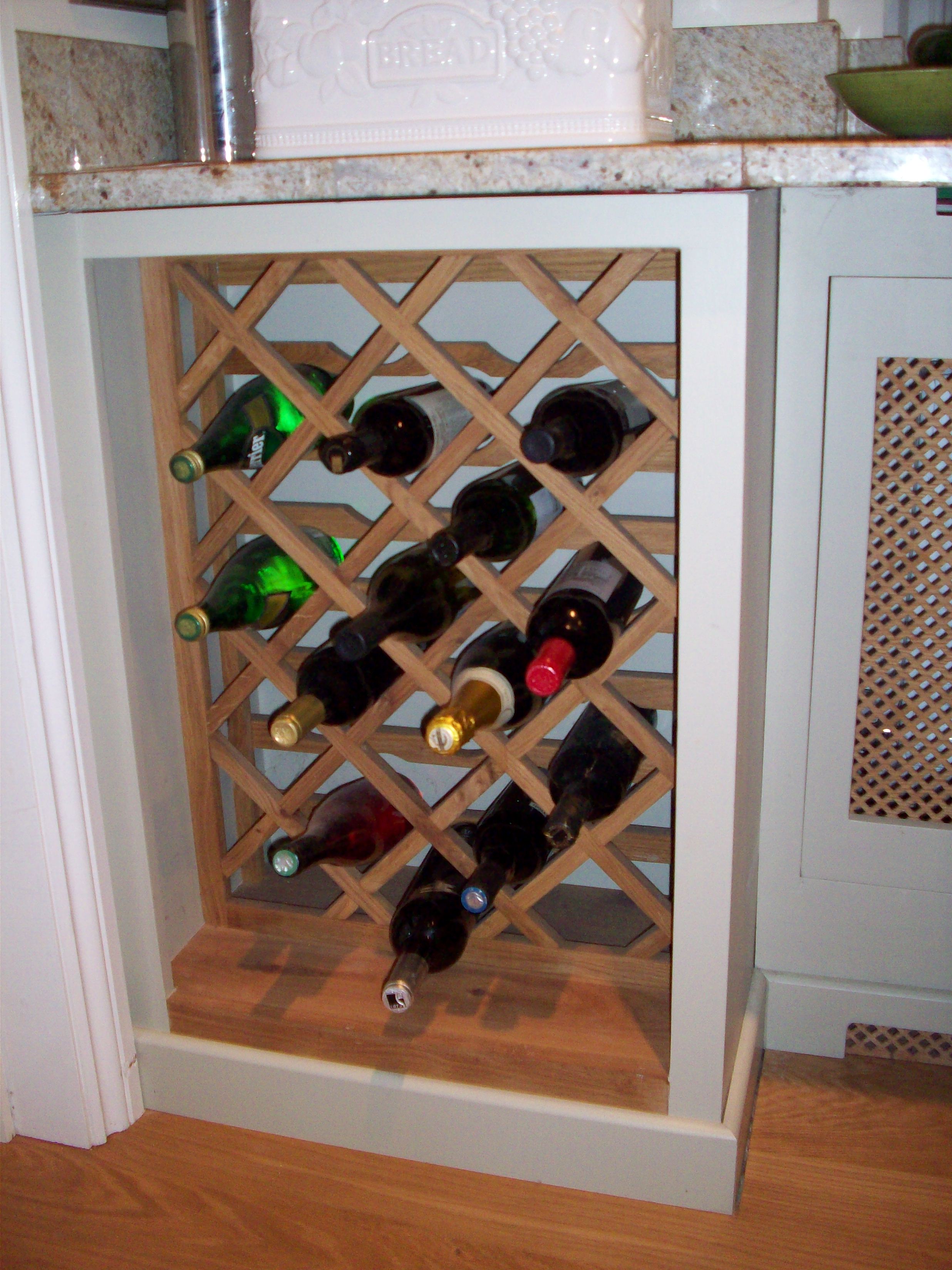 Under Counter Wine Rack