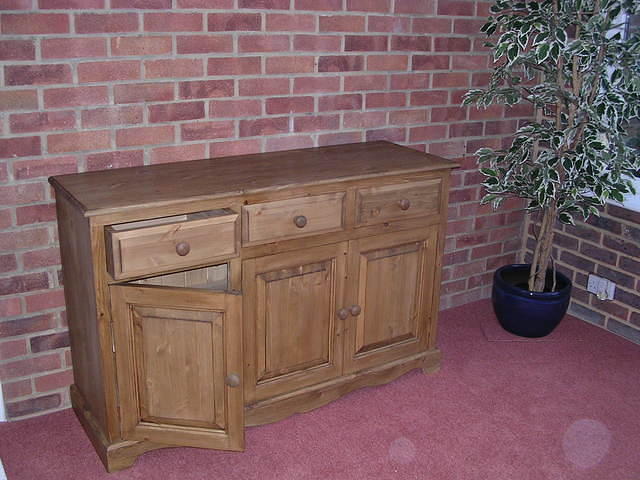 3 Door Dresser Base