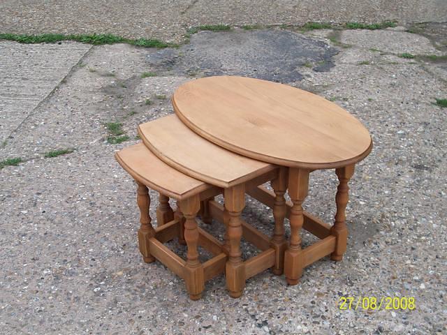 Oval Nest of Tables
