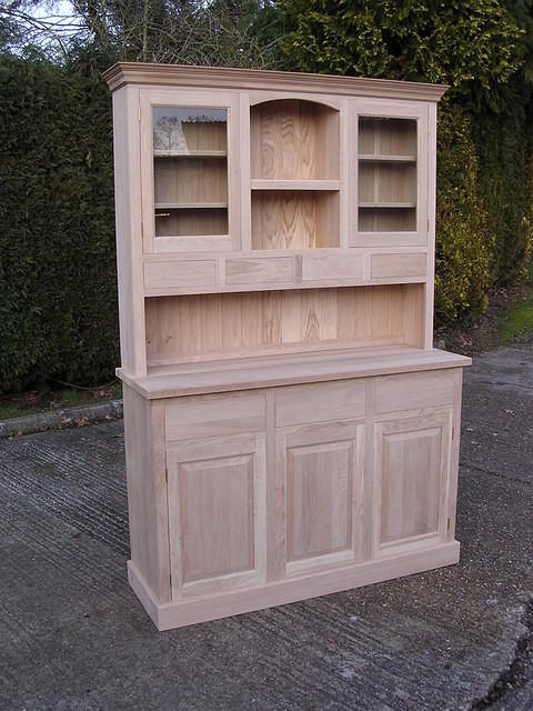 Glazed Dresser with spice drawers