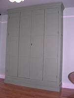 Bed Cupboard with bed stored