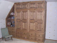 Fitted  Wardrobe with Top Boxes