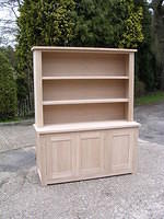  Open shelved dresser